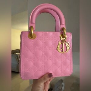 Designer bag vase